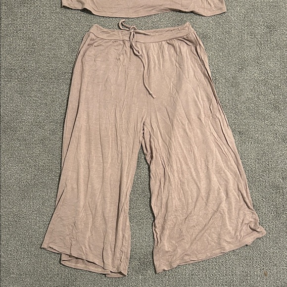 Shop Stevie Blush Pink Jumpsuit Set - Picture 2 of 4